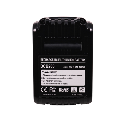 D R Batterie pour outils électriques sans fil Dewalt de BATTERY 20&nbsp;V pour DCB200, DCB205, DCV580, DCB204, DCB180, DCB203, DCD740, DCD780