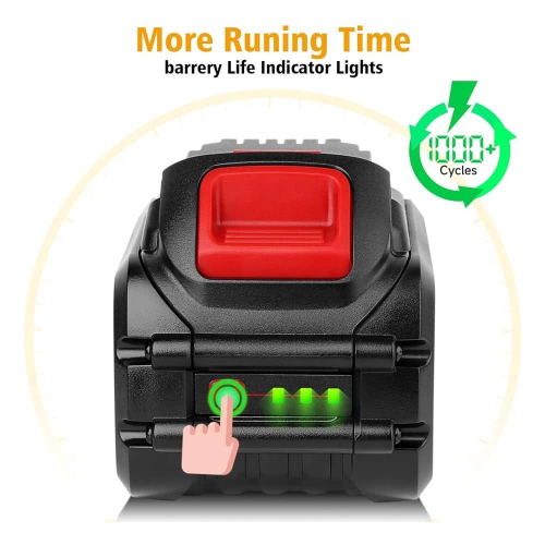 D R Batterie d'outils électriques sans fil Dewalt pour DCB606 DCB612 DCB606-2 DCB609 DCB609-2 DCB180 DCB200 DCB201 60&nbsp;V DCB206 DCB207 DCD DCB204