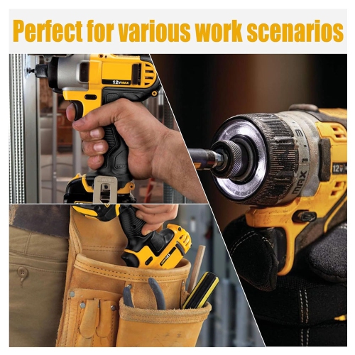 D R Batterie pour outils électriques sans fil Dewalt de DCB122 pour XTREME DCB120, DCB121, DCB127, DCB112, DCB124, 12&nbsp;V, DCB123, DCB104,