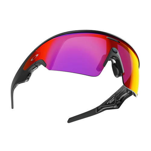 Oakley | Meta Vanguard Glasses with Meta AI, Audio, Photo, Video Compatibility - Black/Prizm Road