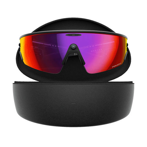 Oakley | Meta Vanguard Glasses with Meta AI, Audio, Photo, Video Compatibility - Black/Prizm Road