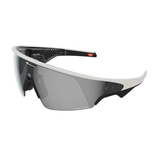 Lunettes Vanguard de Meta | Oakley avec Meta AI, audio, photo et vidéo - Blanc/Verres Prizm noirs