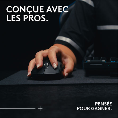 Souris de jeu optique sans fil de 44000 ppp Pro X Superlight 2 SE de Logitech G - Noir - Exclusivité de Best Buy