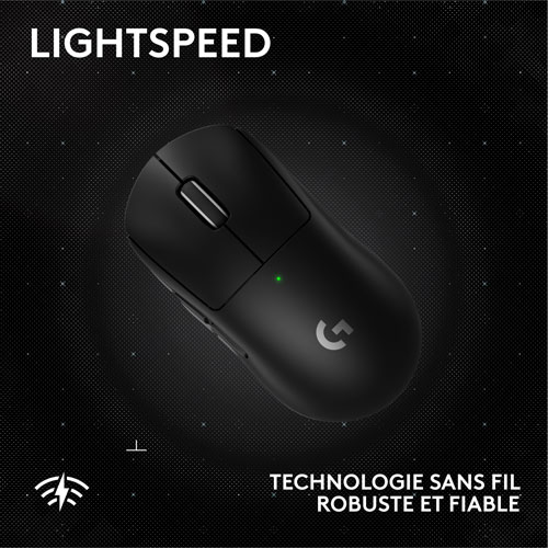 Souris de jeu optique sans fil de 44000 ppp Pro X Superlight 2 SE de Logitech G - Noir - Exclusivité de Best Buy