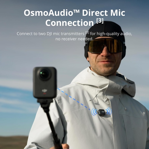 DJI Osmo 360 Adventure Combo, Native 8K 360° Video, 4K/120fps & 170° Boost Video by DJI - Refurbished condition - Image 3