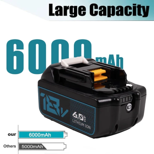 D R Batterie pour outils électriques sans fil Makita de Battery 18 V pour BL1840 BL1830 BL1820 BL1860 BL1845 BL1815 BL1850 de BL1850 de