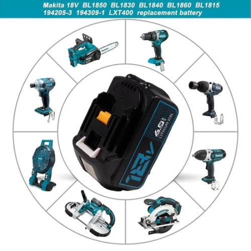 D R Batterie pour outils électriques sans fil Makita de Battery 18 V pour BL1840 BL1830 BL1820 BL1860 BL1845 BL1815 BL1850 de BL1850 de