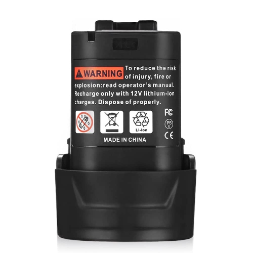 D R Batterie pour outils électriques sans fil Makita de 10,8 V pour BL1013 BL1014 DF030D, DF330D, TD090D 194550-6 DF030DW 194551-4 DF030DWX