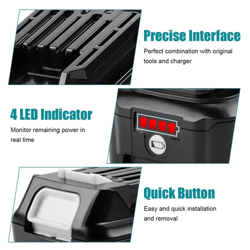 DR. BATTERY 12V Makita Cordless Power Tools Battery for BL1040B BL1040 BL1041B BL1015 BL1016 BL1020B BL1021B BL1021 197402-0 CXT
