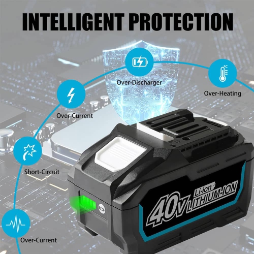 DR. BATTERY 40V Makita Cordless Power Tools Battery for BL4025 BL4040 BL4040F BL4050F BL4080F BL4040-2