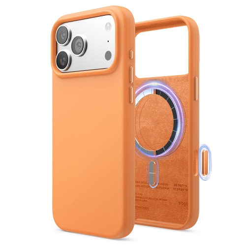 ELAGO  Magnetic Silicone Case for Iphone 17 Pro Max Case 6.9” - Compatible w Magsafe, Premium Liquid Silicone Material, Protective Cover