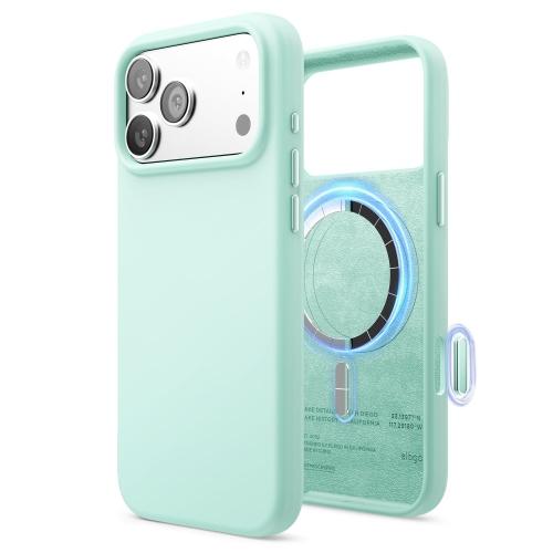 elago Magnetic Silicone Case for iPhone 17 Pro Max Case 6.9” - Compatible with MagSafe, Premium Liquid Silicone Material, Protective Cover, Shockproof