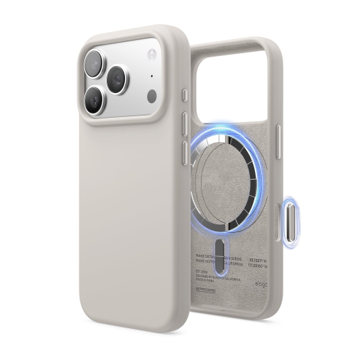 elago Magnetic Silicone Case for iPhone 17 Pro Case 6.3” - Compatible with MagSafe, Premium Liquid Silicone Material, Protective Cover, Shockproof