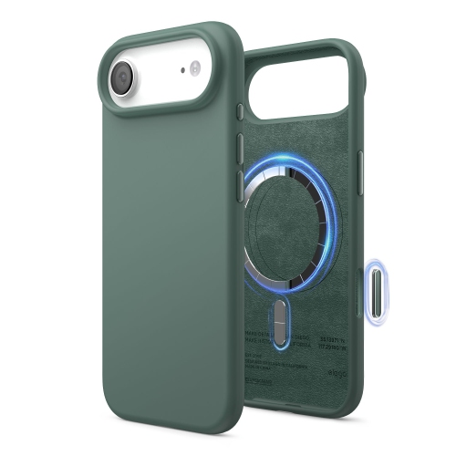 elago Magnetic Silicone Case for iPhone Air Case 6.5” - Compatible with MagSafe, Premium Liquid Silicone Material, Protective Cover, Shockproof