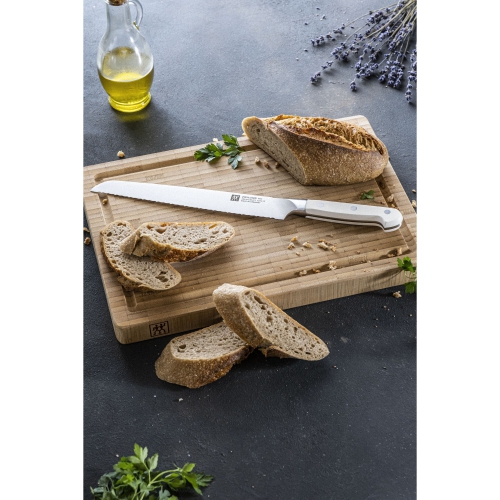 Couteau à pain ZWILLING Pro le blanc 9&nbsp;po, blanc