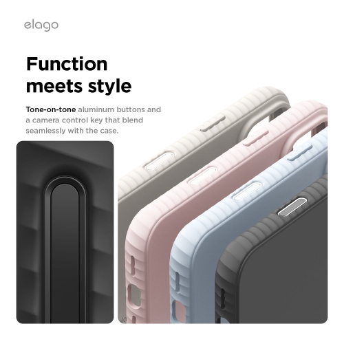 elago Magnetic Ridge for iPhone 17 Pro Max Case 6.9", Premium Magnetic Silicone Case - Compatible with MagSafe, Liquid Silicone Material, Protective