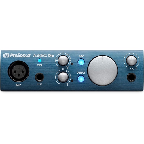 PreSonus AudioBox iOne 2x2 USB/iPad Recording System