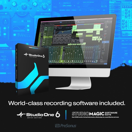 PreSonus AudioBox iOne 2x2 USB/iPad Recording System