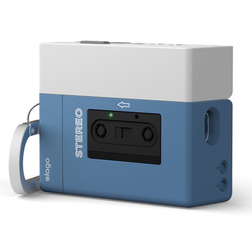 elago Cassette Tape Player Case for AirPods Pro 3 Case Cover, Lanyard Included, Wireless Charging, Shock Resistant, Full Protection, for Men, for