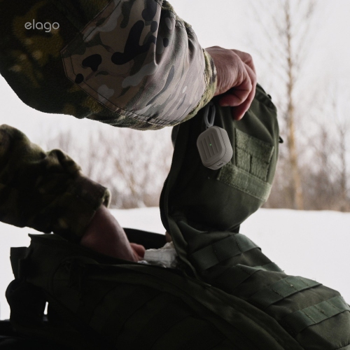 elago Armor Case for AirPods Pro 3 Case - Carabiner Included, Supports Wireless Charging, Shock Resistant, Full Protection