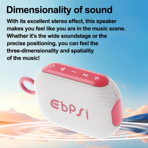 IP67 Waterproof Bluetooth Speaker-Outdoor Portable Speaker, 360° Omnidirectional Sound, 5W High Power, 1800mAh Ultra-Long Battery Life, Bluetooth