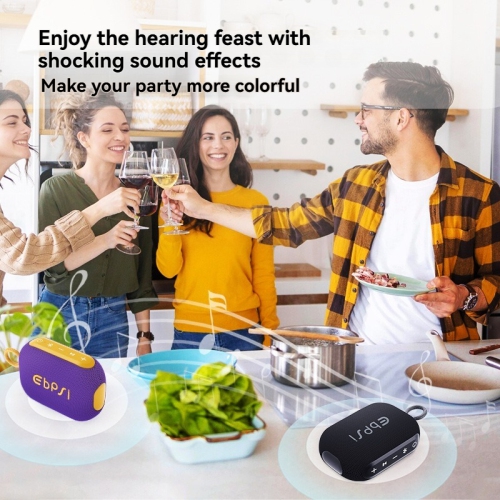 IP67 Waterproof Bluetooth Speaker-Outdoor Portable Speaker, 360° Omnidirectional Sound, 5W High Power, 1800mAh Ultra-Long Battery Life, Bluetooth