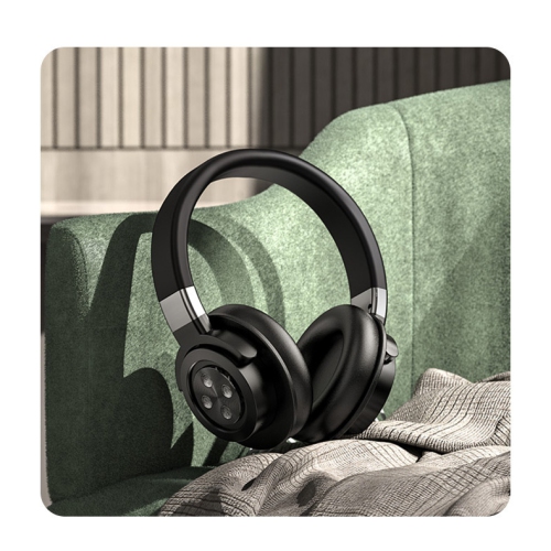 Écouteurs Bluetooth - Bluetooth 5,0 + lecture de carte + connexion filaire + radio FM, pilotes 40&nbsp;mm, suppression du bruit, ajustement