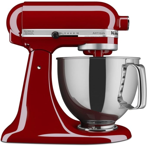 KitchenAid Artisan Series 5-Quart Tilt-Head Stand Mixer, Empire Red