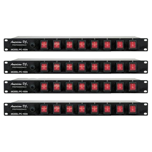 ADJ American DJ PC-100A 19 Inch Rack Light Power Distribution Center
