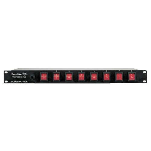 ADJ American DJ PC-100A 19 Inch Rack Light Power Distribution Center