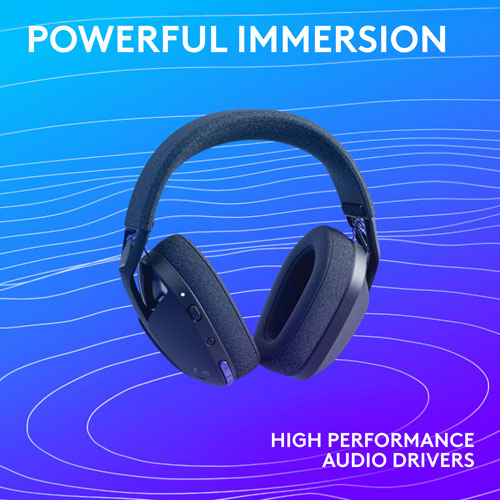 Casque de jeu sans fil G321 LIGHTSPEED de Logitech - Noir