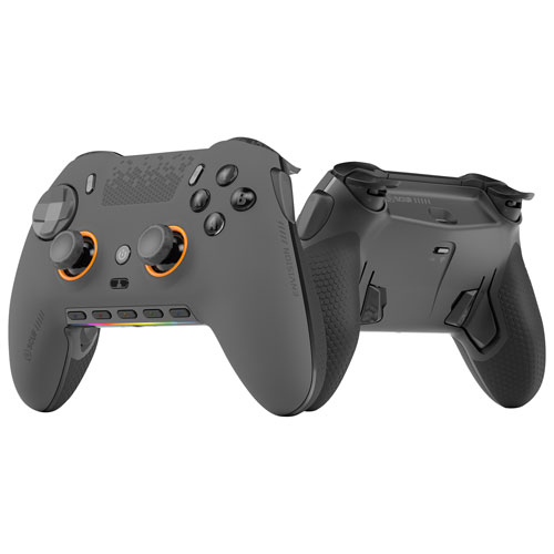 Manette de jeu sans fil Envision Pro de SCUF pour PC - Gris acier