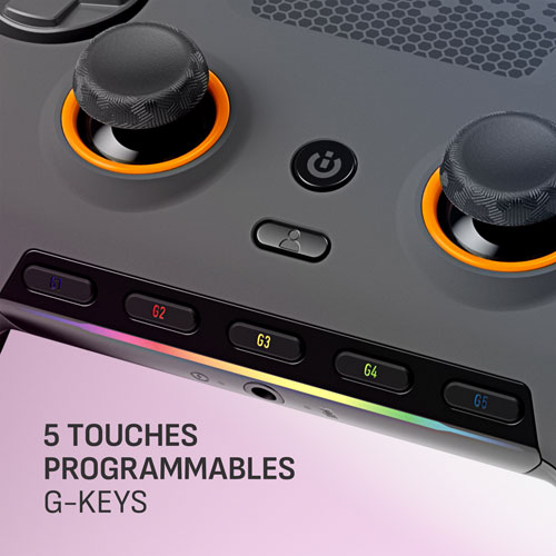 Manette de jeu sans fil Envision Pro de SCUF pour PC - Gris acier