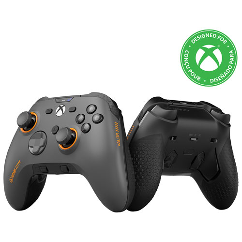 Manette de jeu sans fil Valor Pro de Scuf pour Xbox Series X|S/Xbox One - Gris acier
