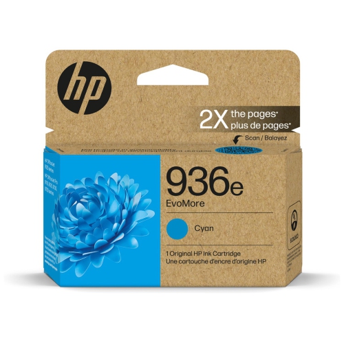 HP 936E EvoMore Cyan Original InkJet Catridge