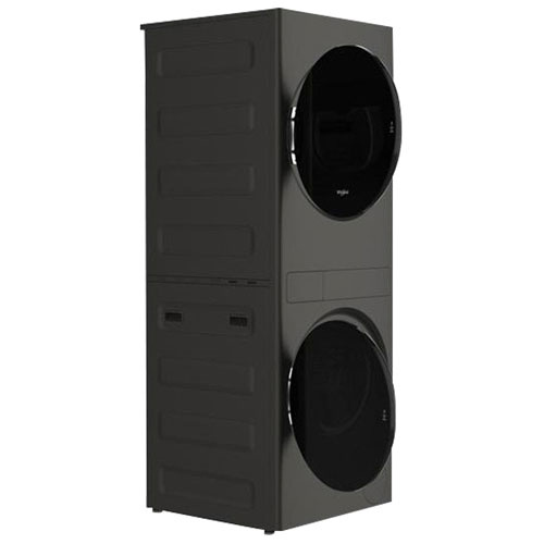 Whirlpool 3.2 Cu. Ft. Electric Washer & Dryer Combo - Titanium Metallic