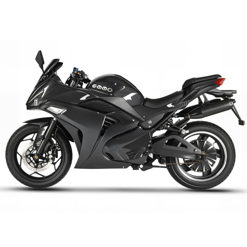 EMMO Zone II GTS Ebike – Full Size Motorcycle Electric Bike – 72V60Ah Lithium Battery – 130km Range – Carbon