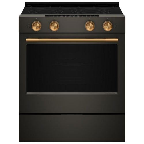 Trousse 5 pièces avec poignée et boutons pour cuisinière électrique encastrable à convection de KitchenAid - Bronze