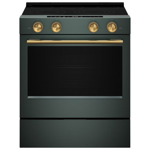 KitchenAid 5-Piece Handle & Knob Hardware Accessory Kit for Slide-In Convection Electric Range - Brass