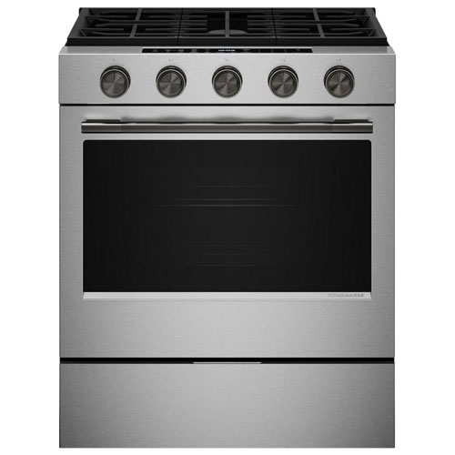 KitchenAid 6-Piece Handle & Knob Hardware Accessory Kit for Slide-In Convection Electric Range - Black Ore