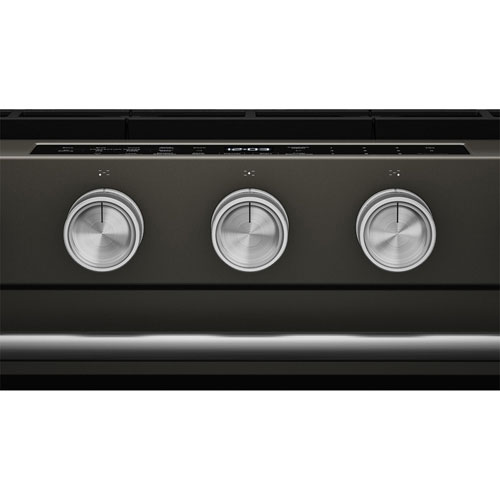 Trousse 6 pièces avec poignée et boutons pour cuisinière électrique encastrable à convection de KitchenAid - Acier inoxydable