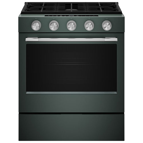 Trousse 6 pièces avec poignée et boutons pour cuisinière électrique encastrable à convection de KitchenAid - Acier inoxydable