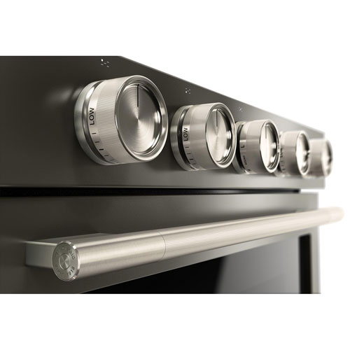 Trousse 6 pièces avec poignée et boutons pour cuisinière électrique encastrable à convection de KitchenAid - Acier inoxydable