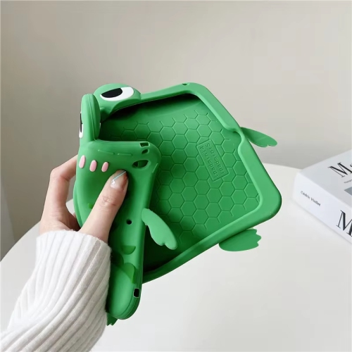 Étui pour iPad 9ᵉ/8ᵉ/7ᵉ - Trois couches de protection contre les chutes avec support rotatif à 360 degrés, dragonne et porte-stylet pour iPad