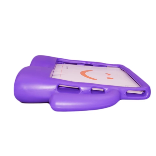 Étui pour iPad 9ᵉ/8ᵉ/7ᵉ - Trois couches de protection contre les chutes avec support rotatif à 360 degrés, dragonne et porte-stylet pour iPad