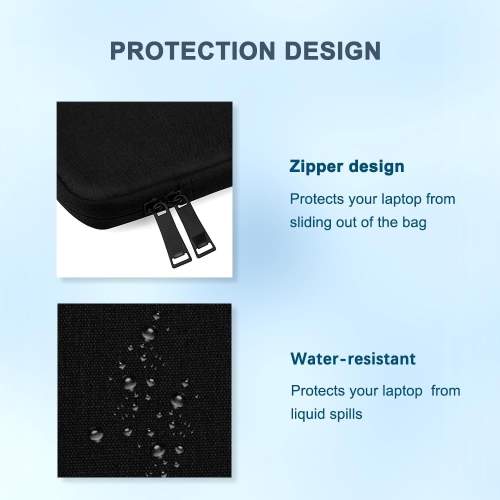 15 Inch Laptop Sleeve Case Bag for MacBook Air 15.3 inches A3241 A3114 A2941 Canvas Handbag Portable Package Pouch Carrying Travel Polyester Accessori