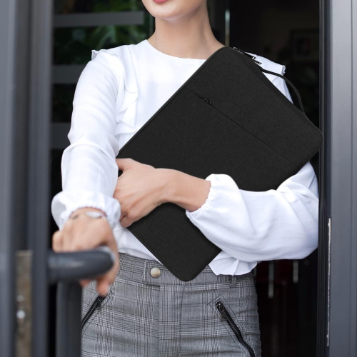 C Laptop Sleeve for 16 17 Inch Notebook Ultrabook Chromebook HP/Lenovo/Asus/Acer/Dell, Shockproof Water Resistant Computer Protective Cover Bag