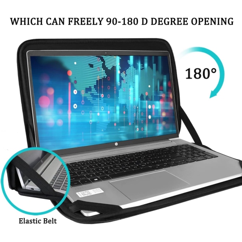 Laptop Sleeve case 14 inch, Protective Soft Padded Computer Carrying Bag Durable Laptop Cover Compatible with 14 MacBook HP Lenovo Dell ASUS Acer