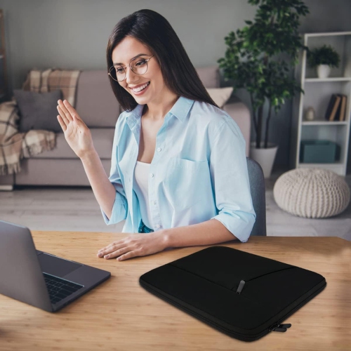 Laptop Sleeve case 14 inch, Protective Soft Padded Computer Carrying Bag Durable Laptop Cover Compatible with 14 MacBook HP Lenovo Dell ASUS Acer