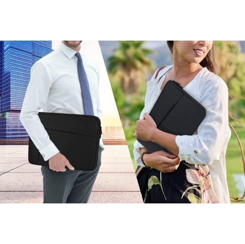 Laptop Sleeve case 14 inch, Protective Soft Padded Computer Carrying Bag Durable Laptop Cover Compatible with 14 MacBook HP Lenovo Dell ASUS Acer